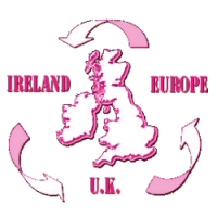 Map - From around the corner to the continent, Owen's Removals serve the UK, Ireland and Europe