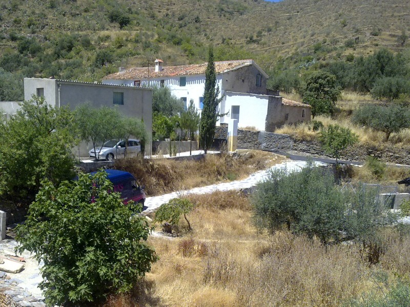 In the middle of nowhere? Spot the Owens van just outside Albox in southern Spain